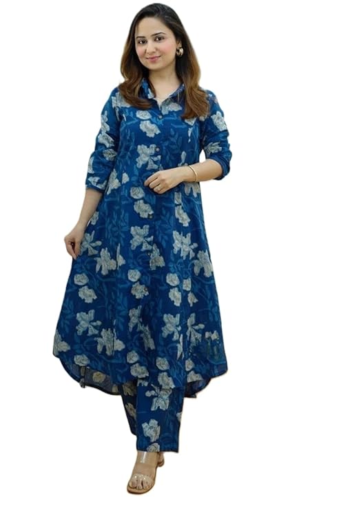 Fashion Women Rayon Co-Ord Kurta Set